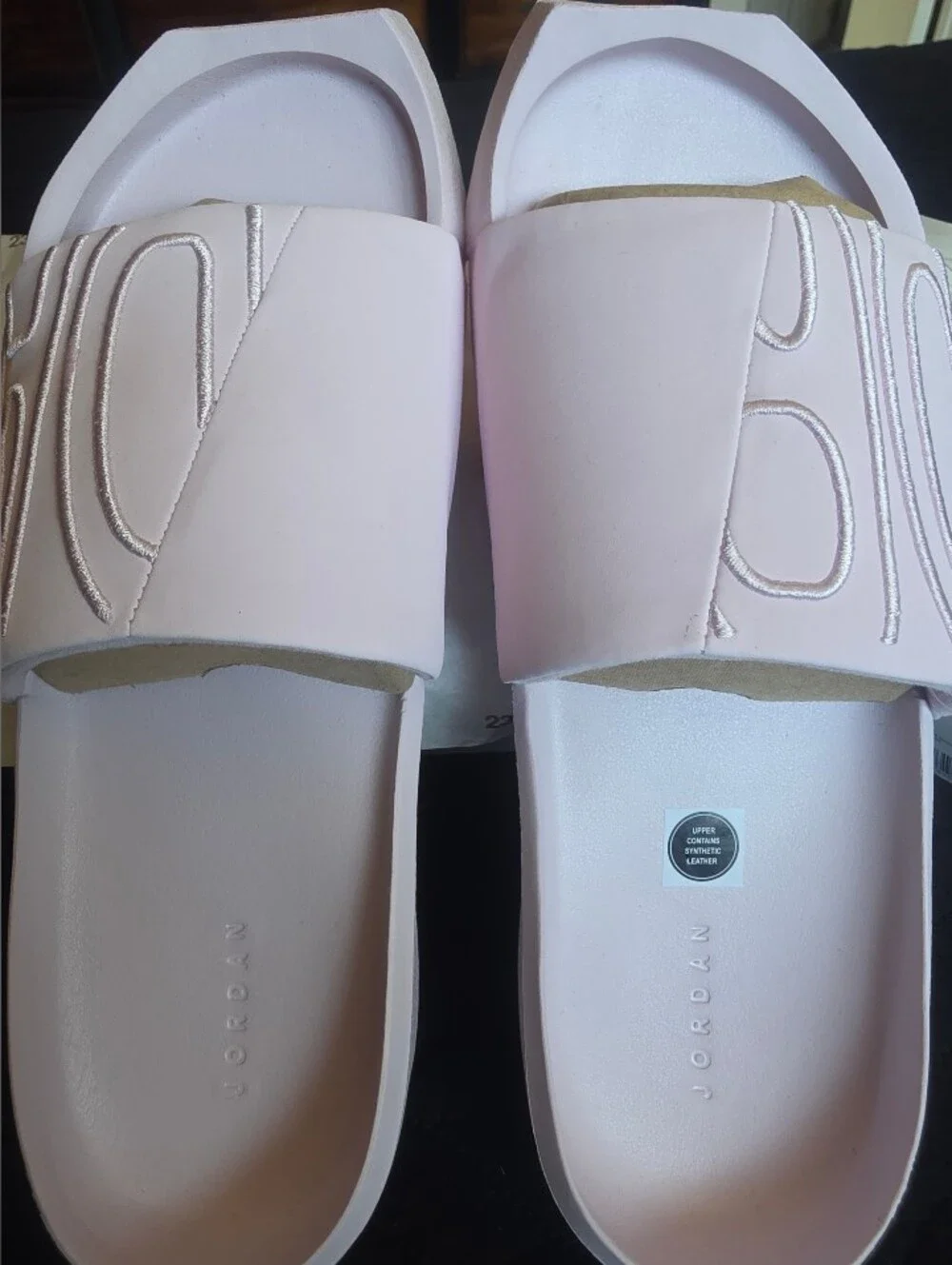 Jordan Women's Pink Slide Sandals